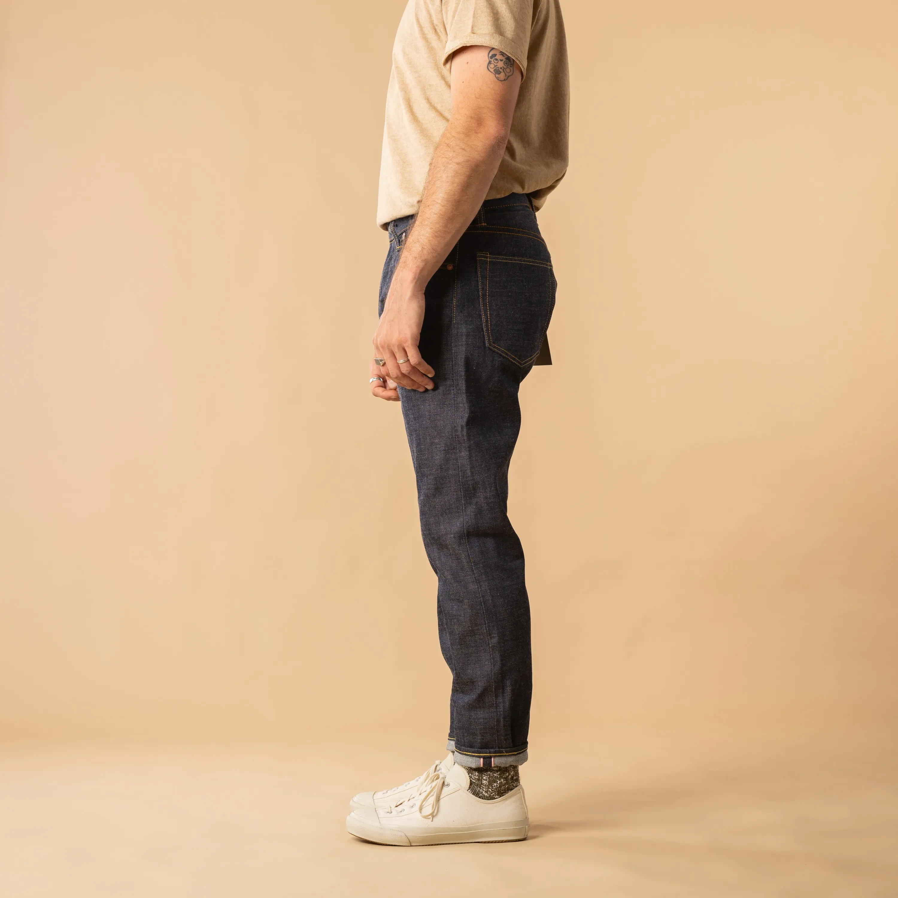 0405-40 High Tapered 14,7oz Legacy Blue Denim
