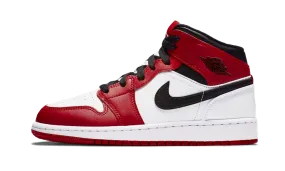 Air Jordan 1 Mid Chicago White