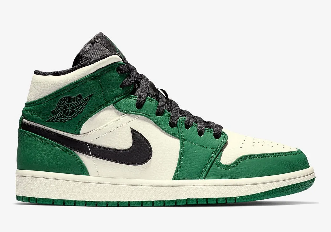 Air Jordan 1 Mid Pine Green