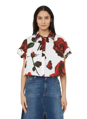 ALEXANDER MCQUEEN  Chemise courte à motif - Multicolore