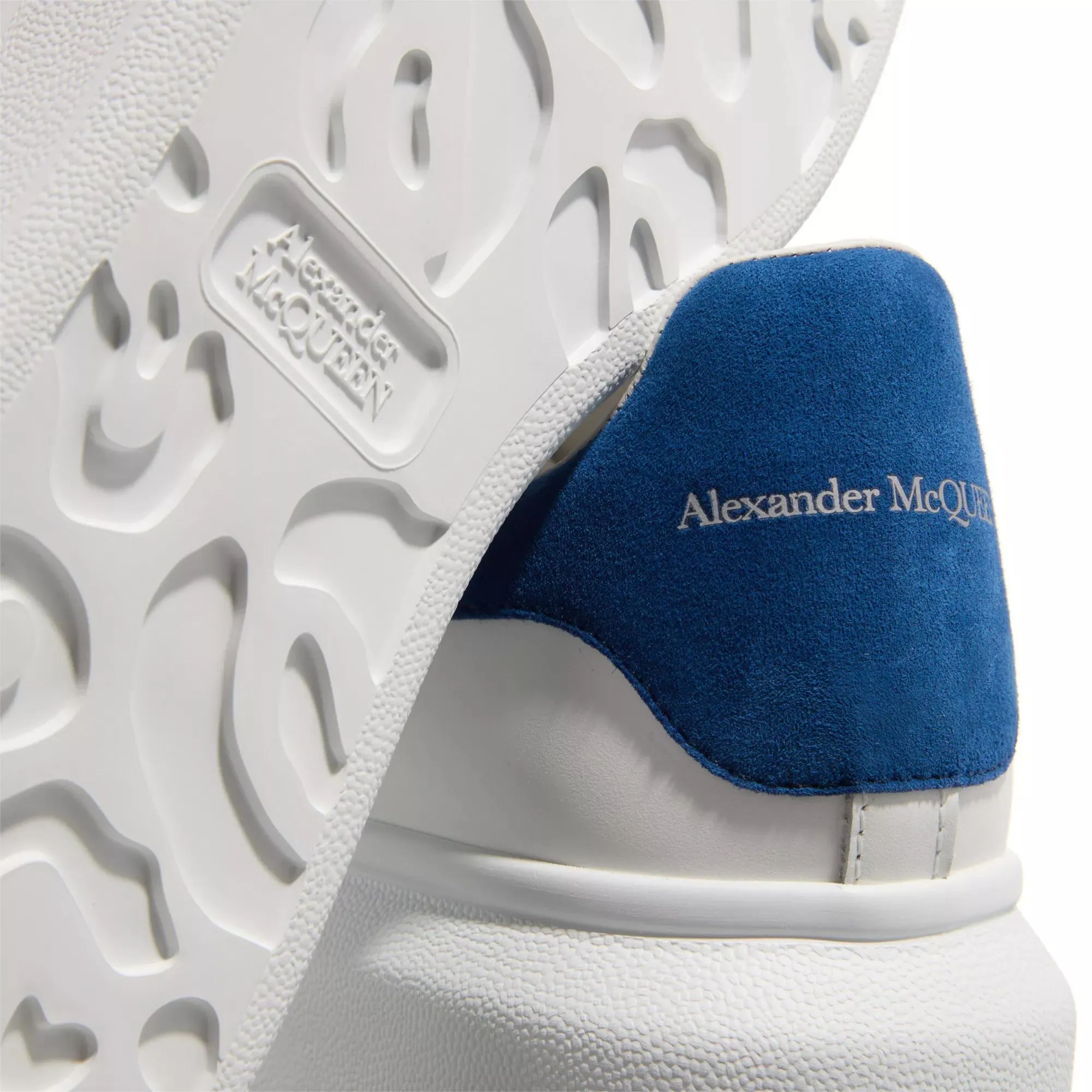 Alexander McQueen Sneaker 9086 white/paris blu 161 | sneaker basse