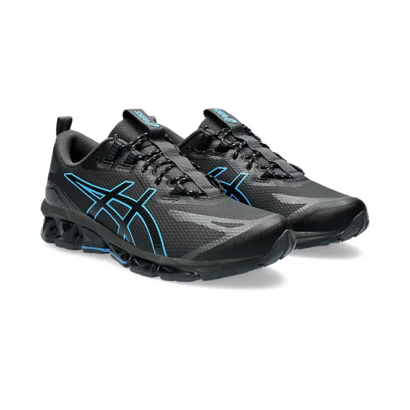 BASKETS ASICS GEL-QUANTUM 360 VII NOIRES ET BLEUES