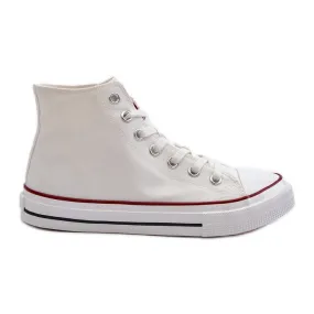 Baskets montantes pour hommes Big Star NN174104 Blanc blanche