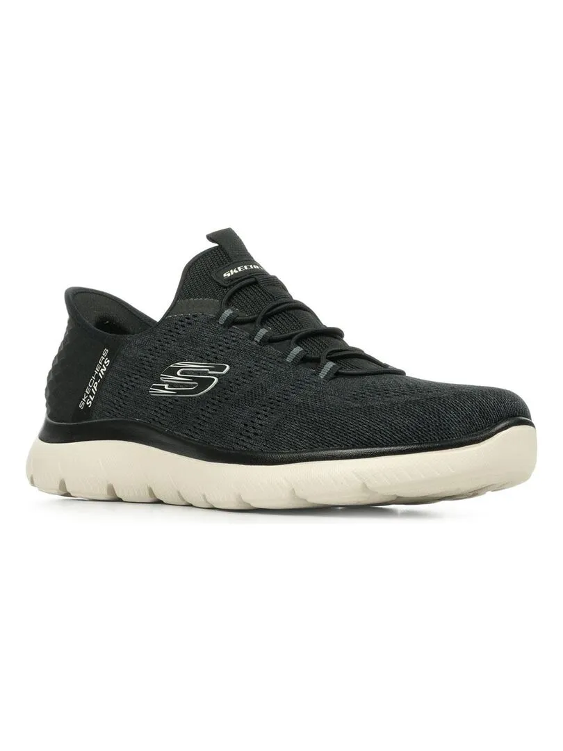 Baskets Skechers Summits Key Pace - Noir Ecru