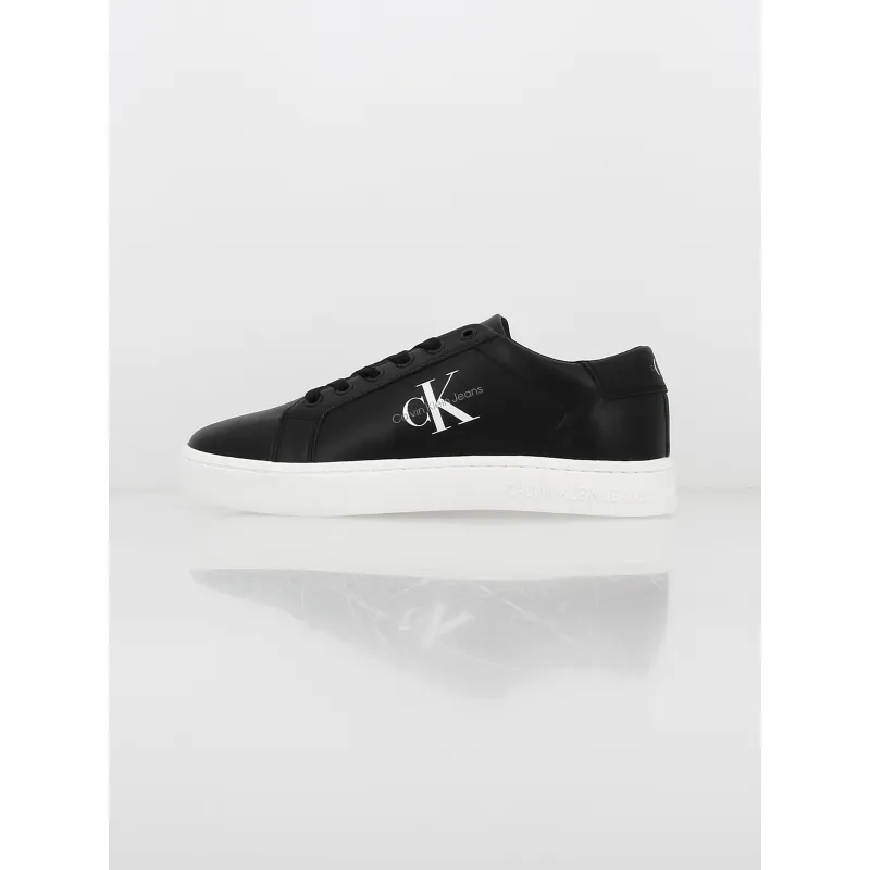 Baskets technical runner écru kaki homme - Tommy Jeans | wimod