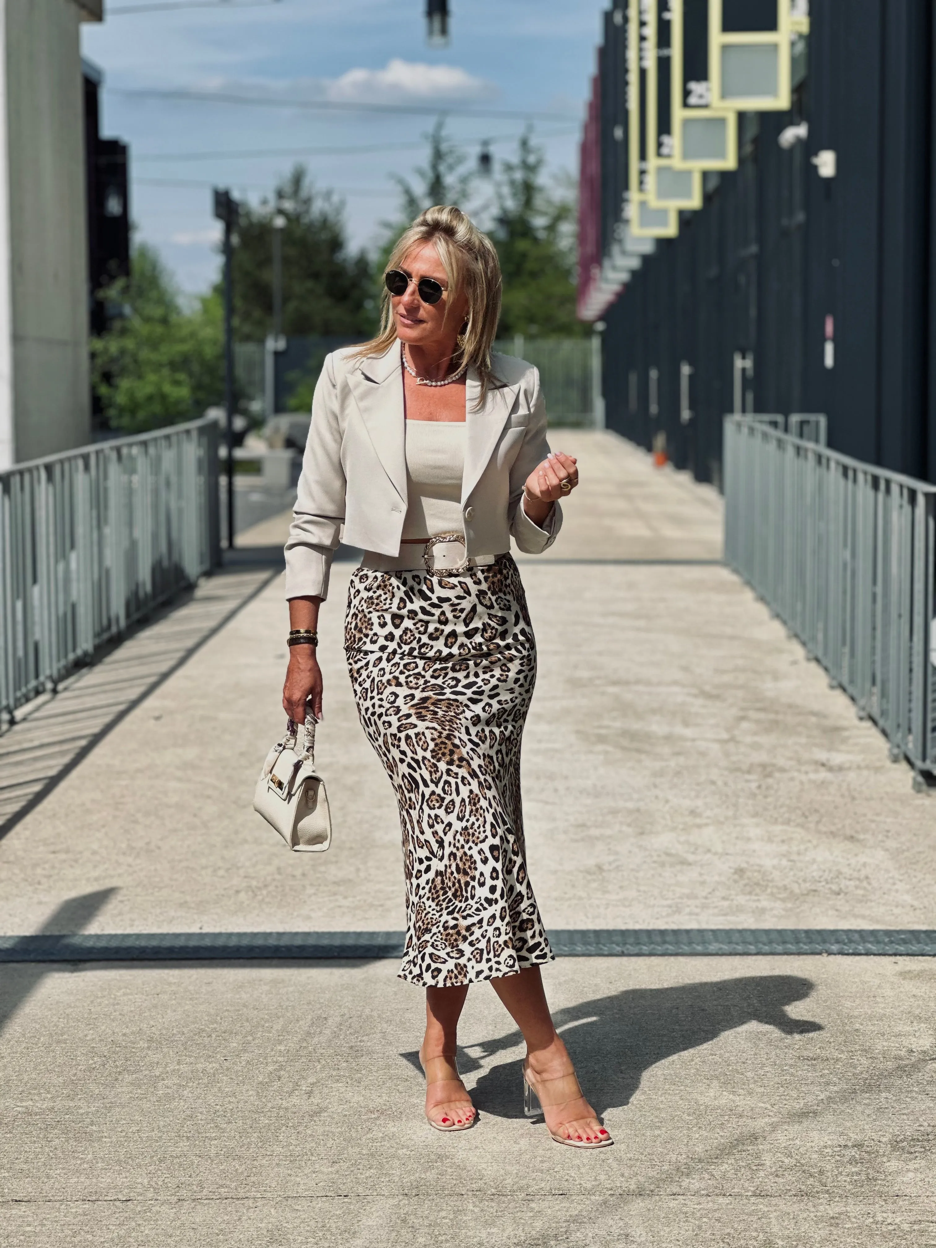 Blazer court cintre Louise