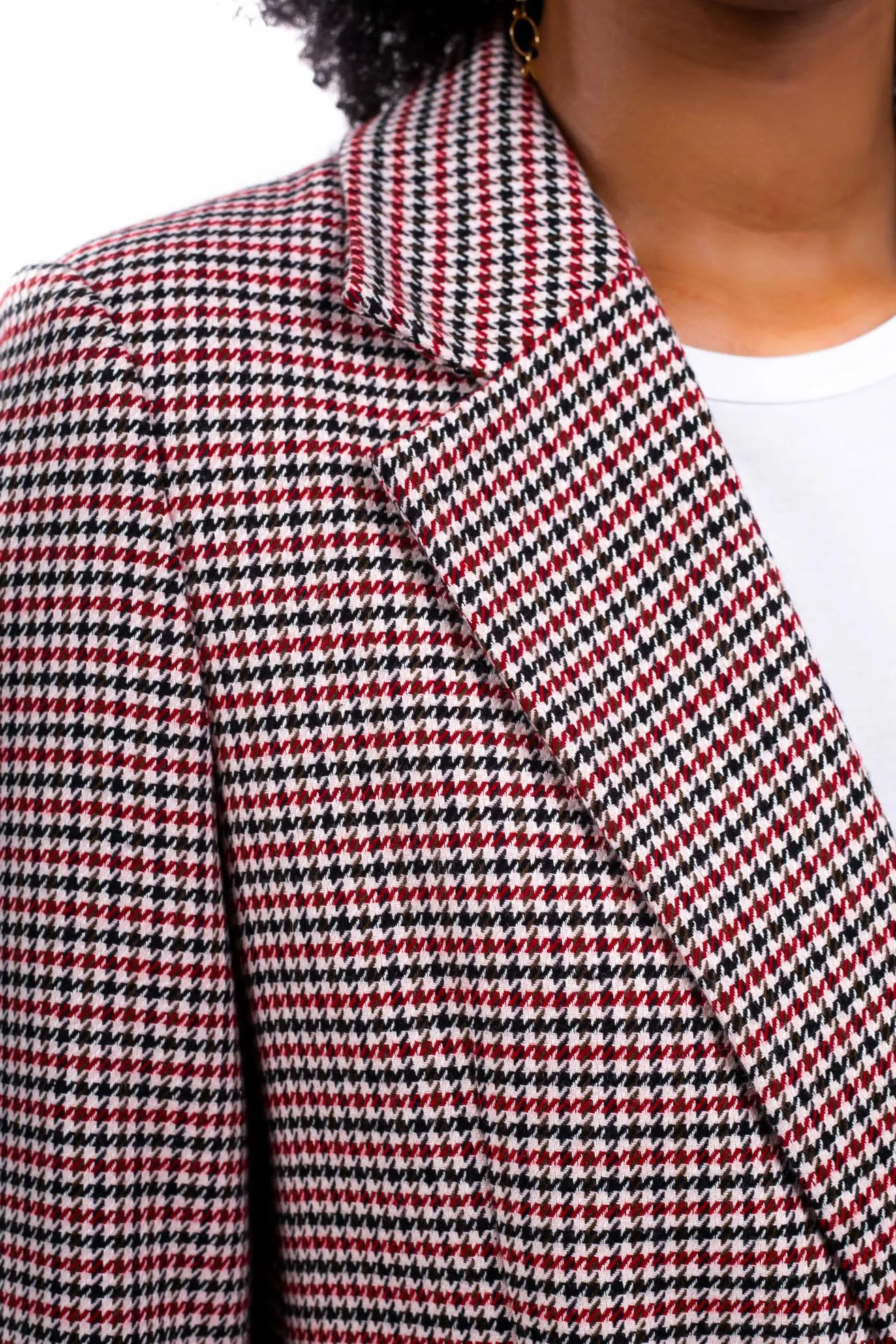 Blazer pied de poule – AFFAIRES ÉTRANGÈRES Paris (AÉ)
