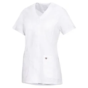 Blouse Médicale Femme Stretch Blanche - BP®