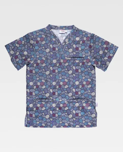 Blouse Unisexe Manches Courtes : Style Personnalisable