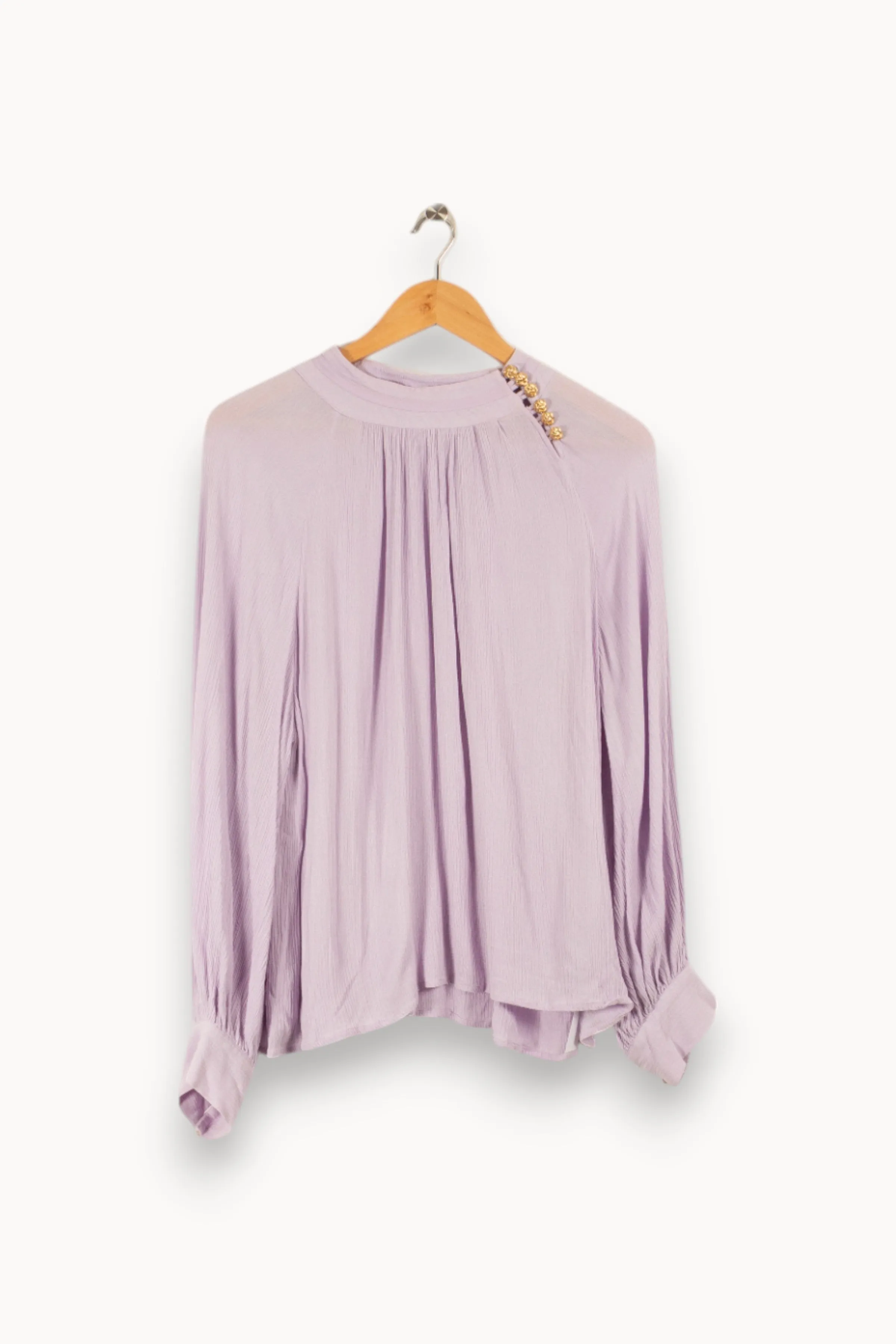 Blouse violette - Taille L/40