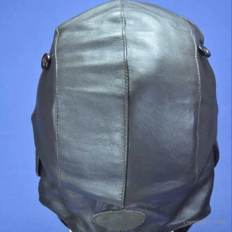 Bonnet casque aviateur cuir - Achat bonnet chapeau pilote aviateur