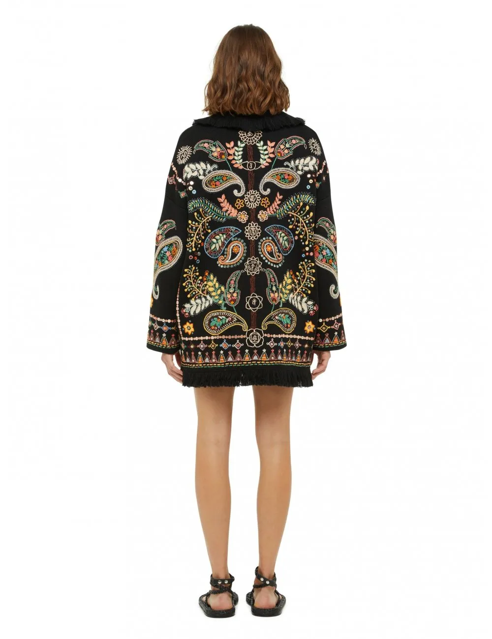 Cardigan brodé Inner Energy alanui - Vestes de luxe Big Boss Megeve