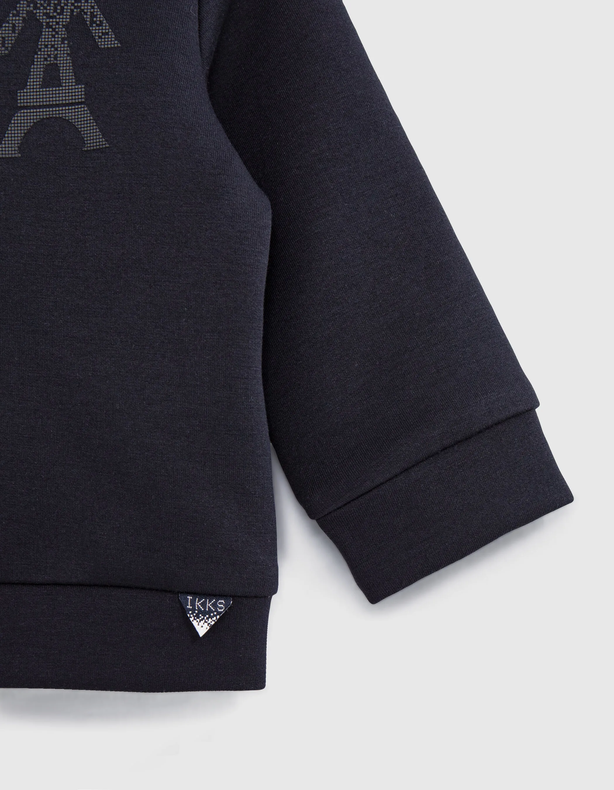 Cardigan marine avec visière amovible bébé garçon