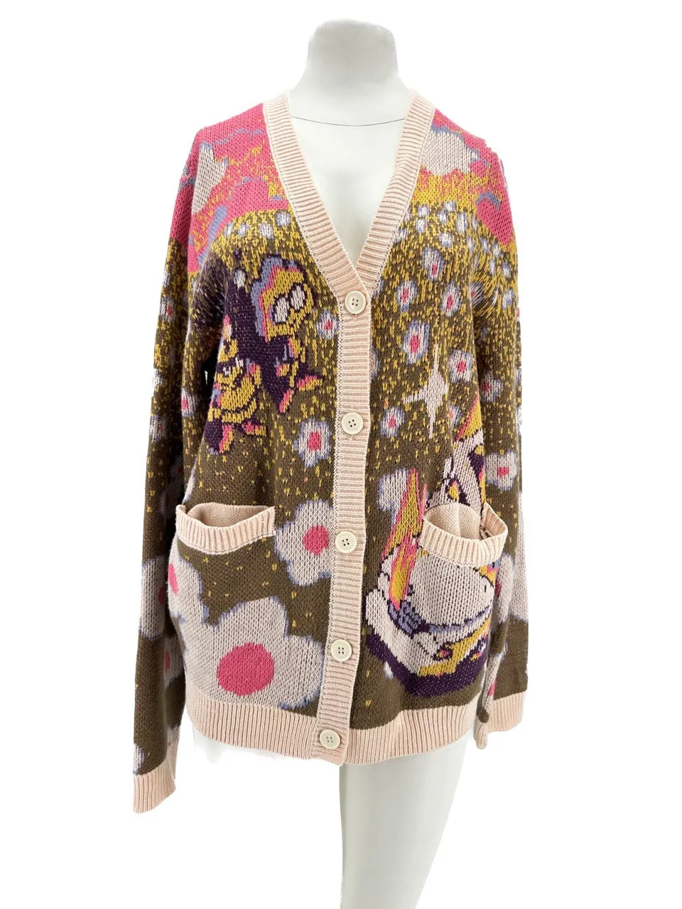 Cardigan multicolore