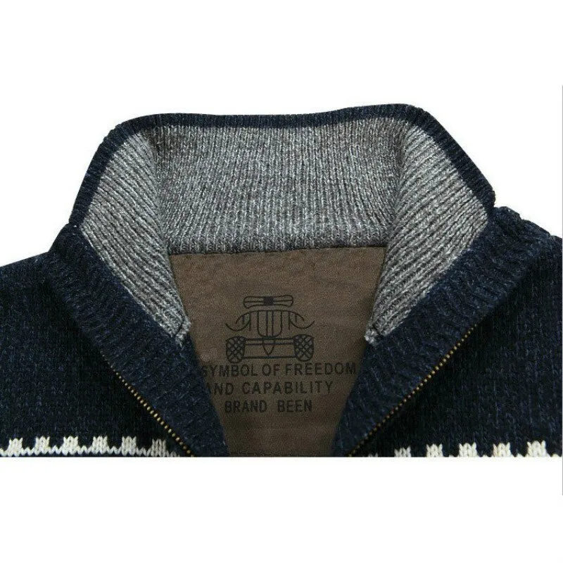 Cardigan tricoté grande taille pour homme