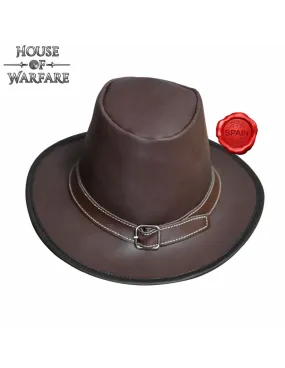 Chapeau de gentleman marron baroque, XVIIe siècle ⚔️ Boutique Épées