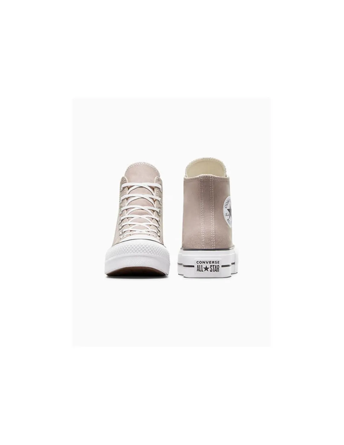 Chaussures Converse Chuck Taylor All Star Lift Hi Wonder Stone/White/Black Chaussures pour femmes