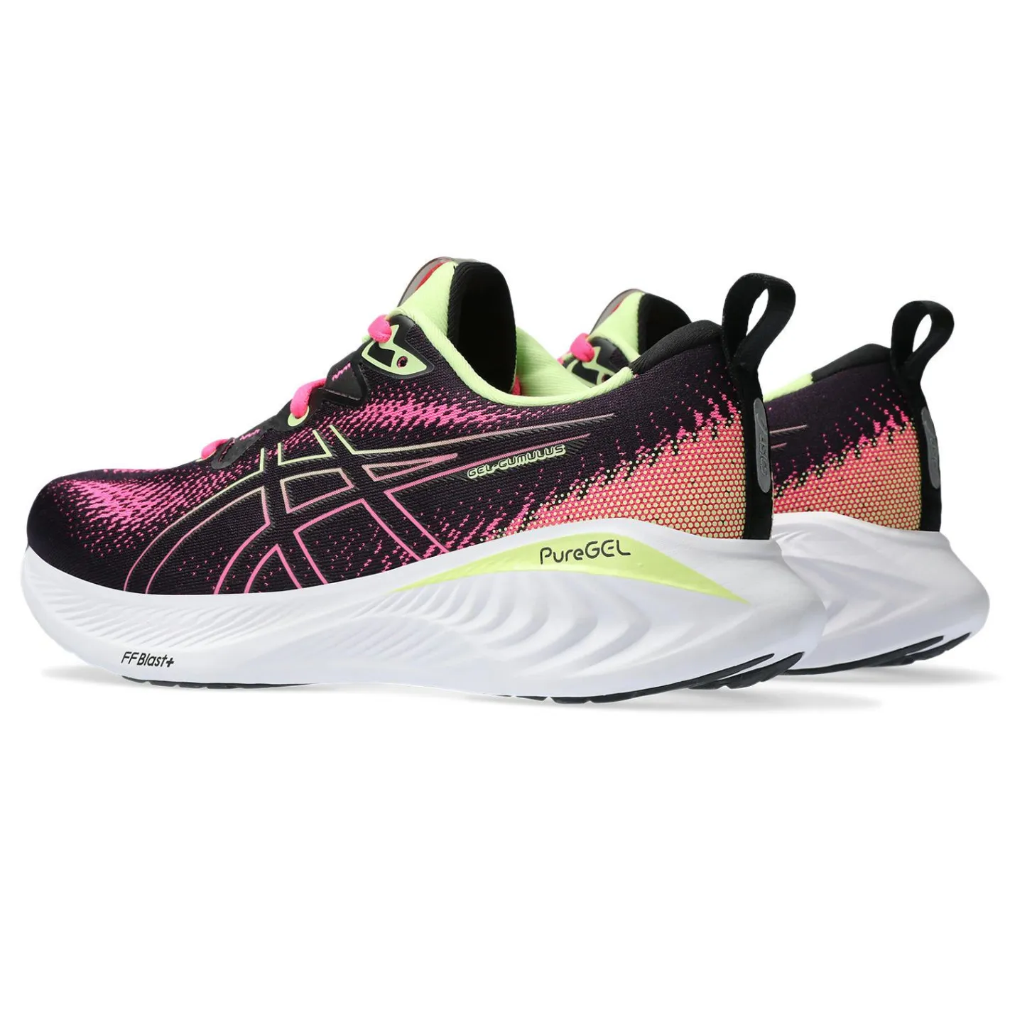 Chaussures Running ASICS Femme GEL-CUMULUS 25 Rose / Noire AH 2023