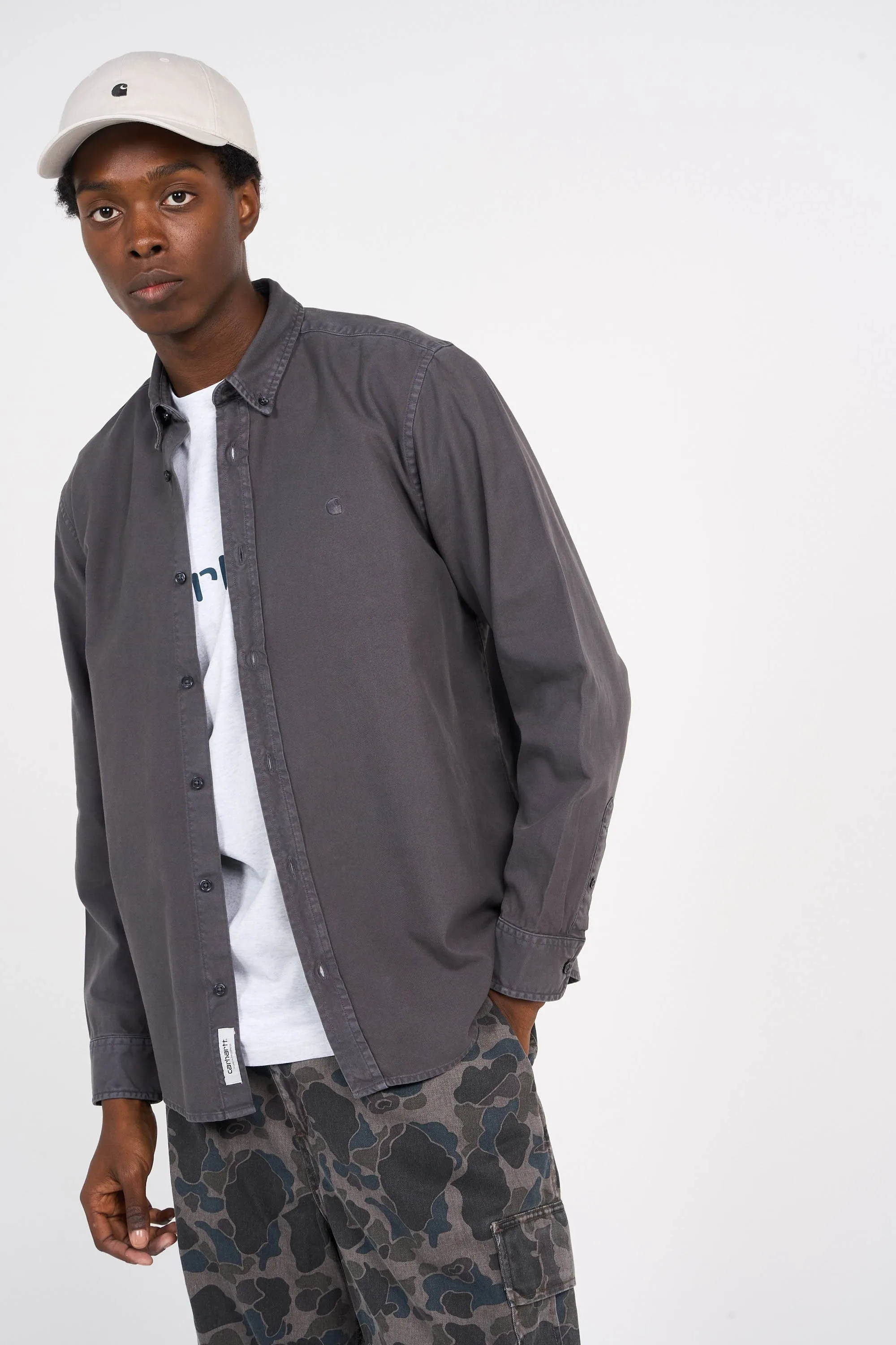 Chemise Gris Carhartt Wip - Homme | Citadium