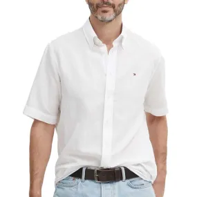 Chemisette Blanche Homme Tommy Hilfiger Linen Solid