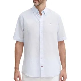 Chemisette Bleu Homme Tommy Hilfiger Linen Solid