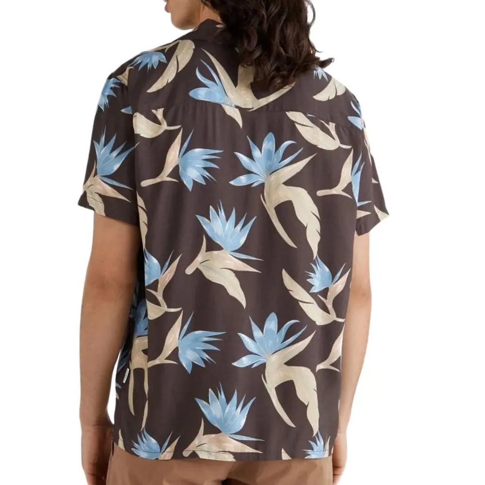 Chemisette Manches Courtes Noir Homme O'Neill Coast