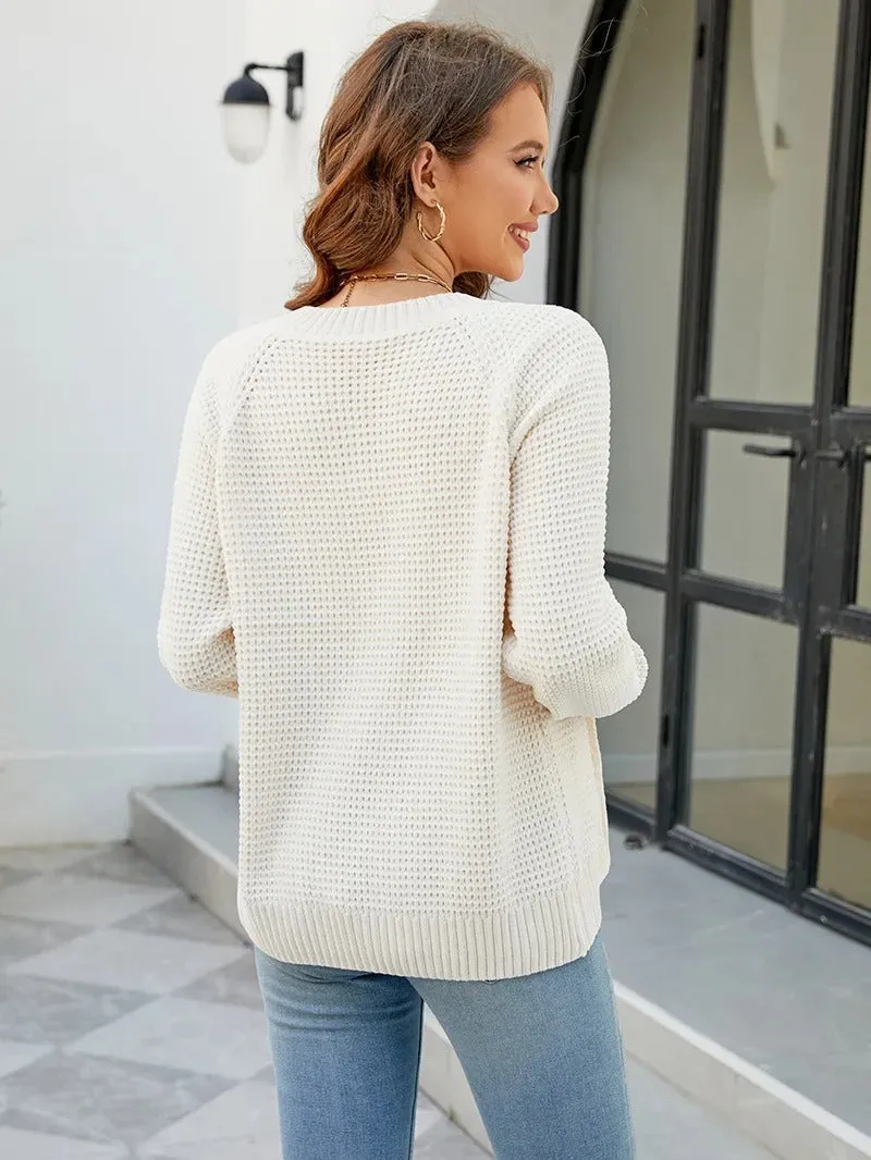 Christina | Cardigan gaufré