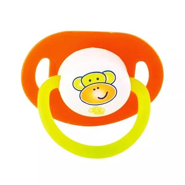 dBb Remond Sucette Anatomique Caoutchouc Singe Orange 2ème âge 