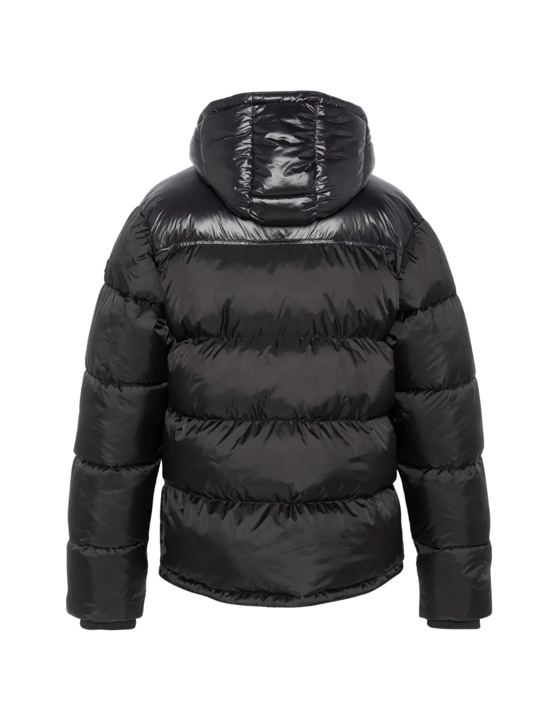 Doudoune a capuche homme Schott Ref 61662 Noire