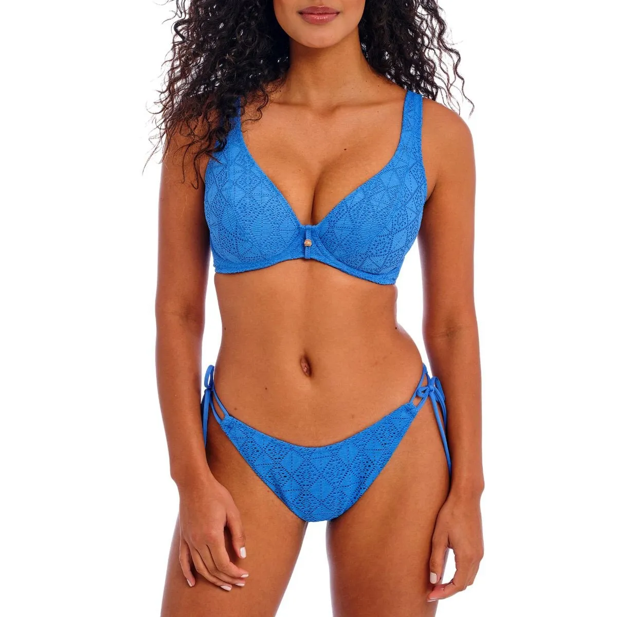 Haut de maillot de bain foulard Nomad Nights Atlantic de Freya Swim