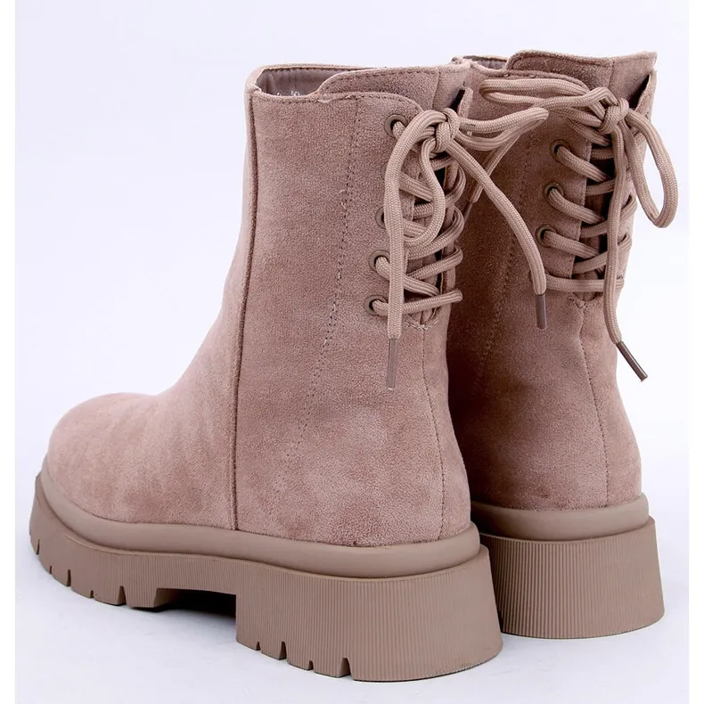 PA1 Bottes en daim Bobbie L.KHAKI beige