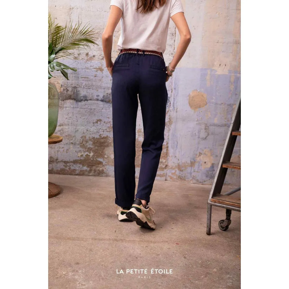 Pantalon Aaron bleu marine | 3 Suisses