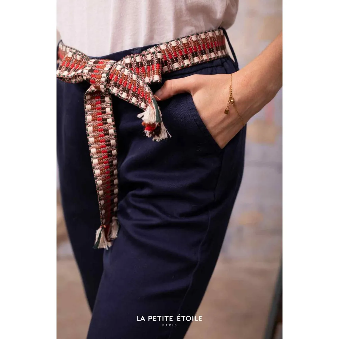 Pantalon Aaron bleu marine | 3 Suisses