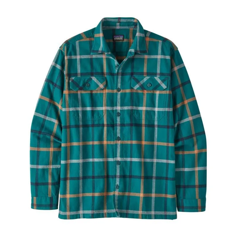 Patagonia L/S Organic Cotton MW Fjord Flannel Shirt - Chemise homme | Hardloop