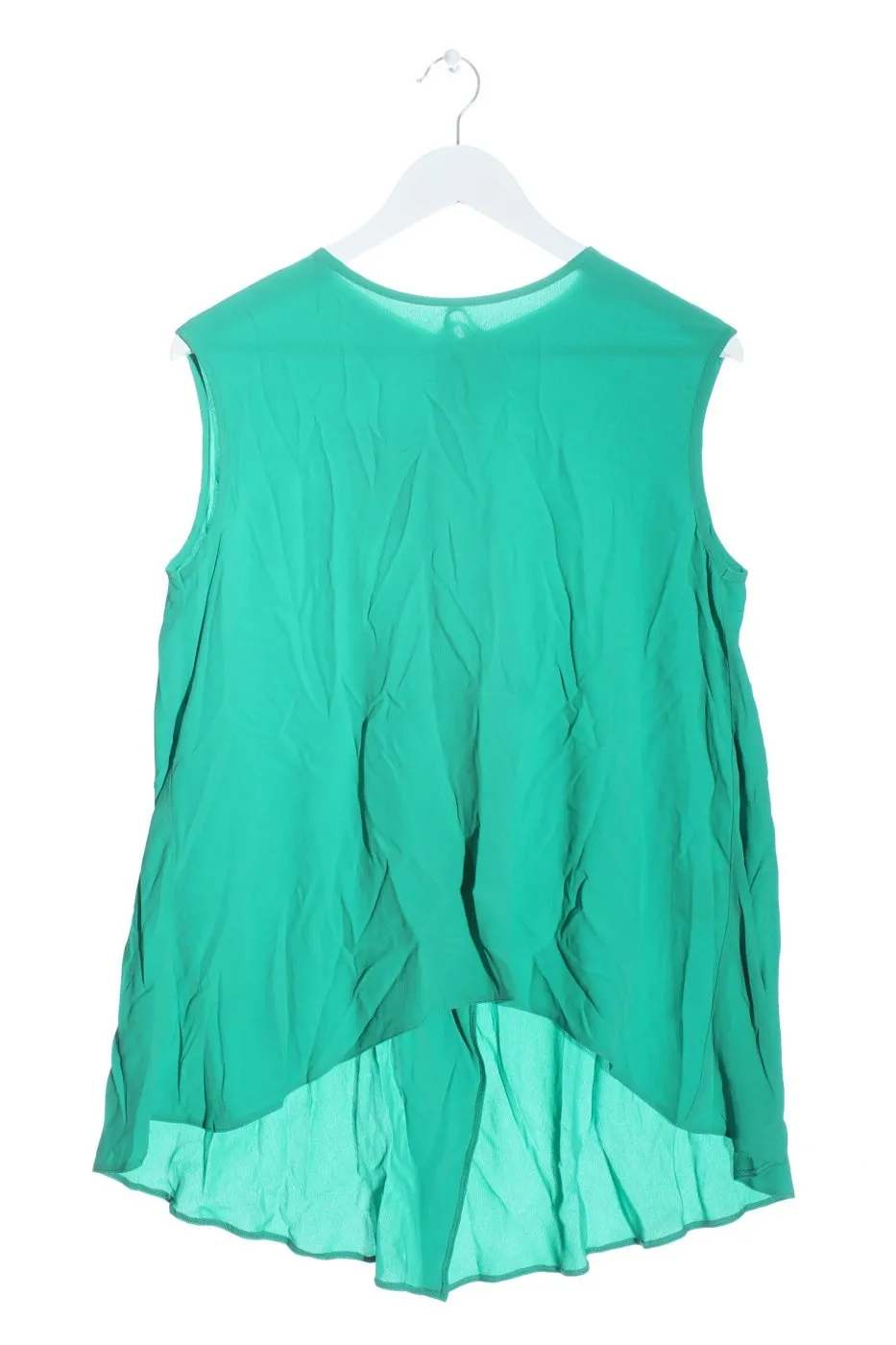 Piú & Piú Blouse sans manche turquoise style décontracté