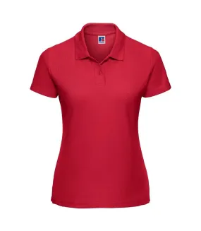 Polo classic femme rouge classique Russell