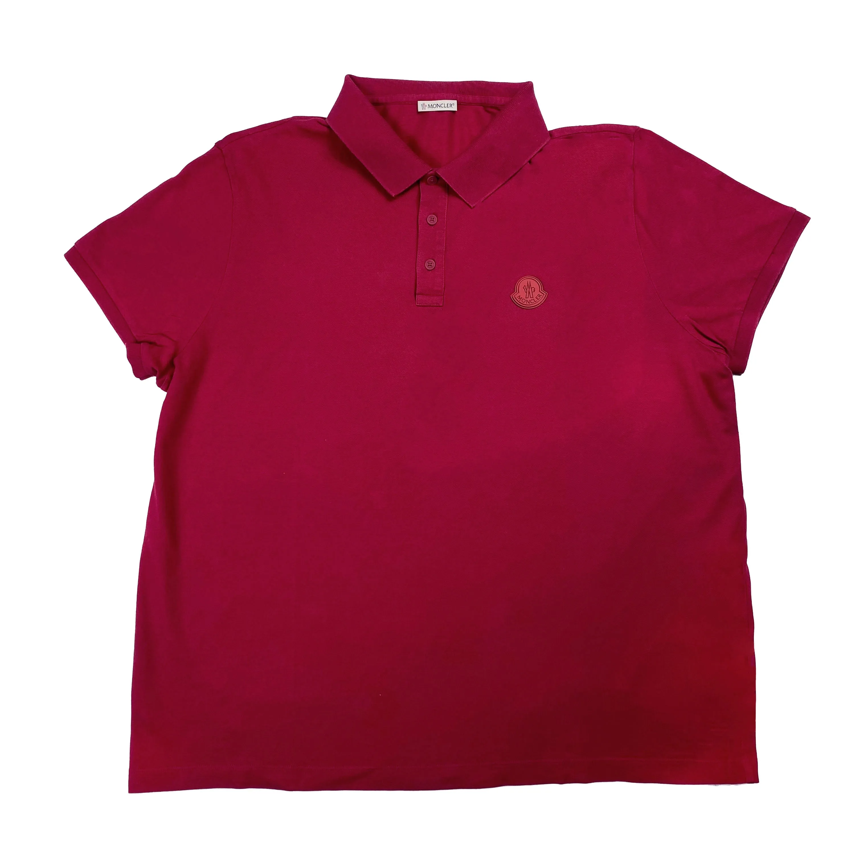 Polo framboise Moncler