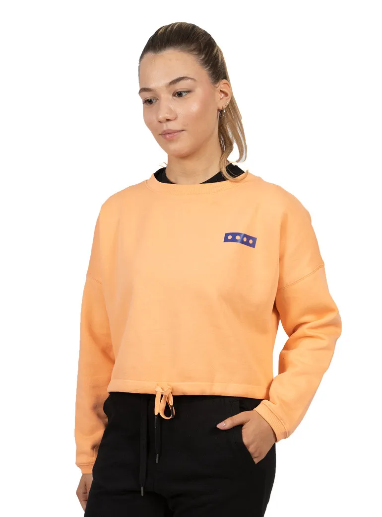 Pull Abricot femme