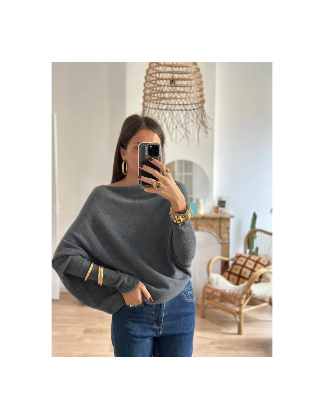 Pull GABRIEL anthracite