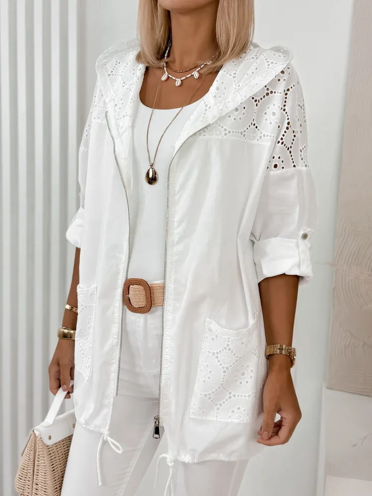 PULL GUNES BLANC
