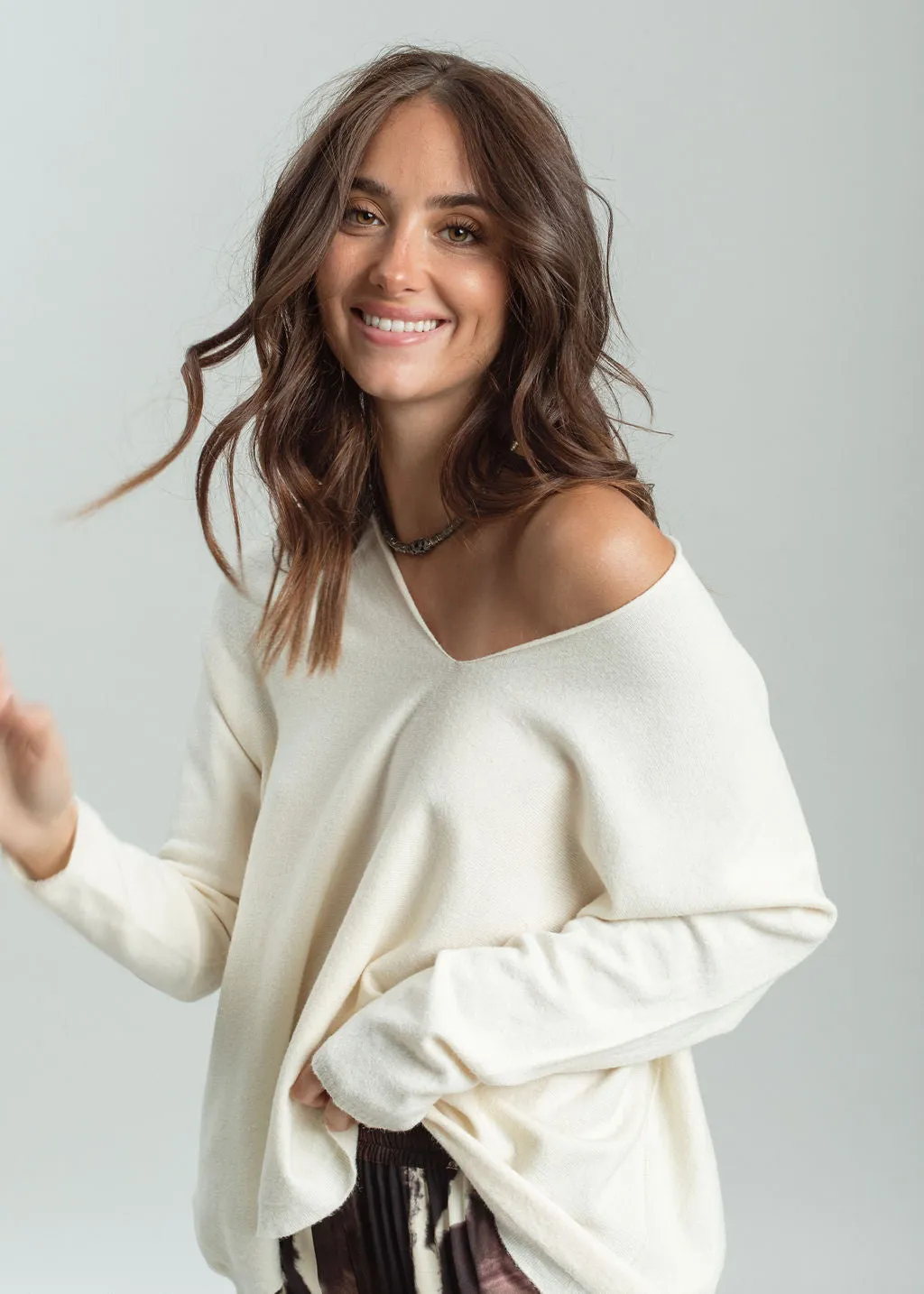 Pull oversize col V