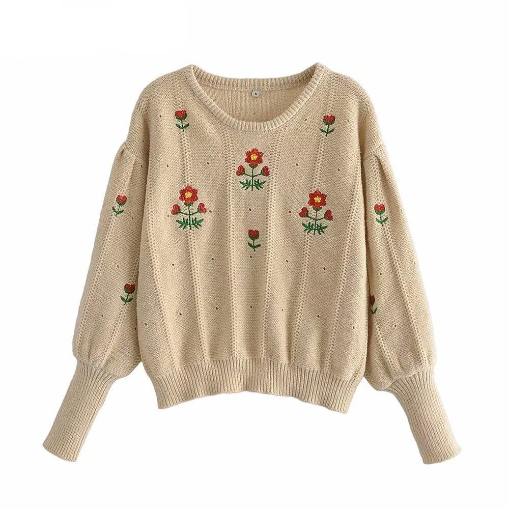 Pull à Motif Vintage