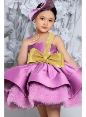 Purple - Girls` Evening Dress