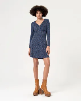 Robe courte en viscose Surkana