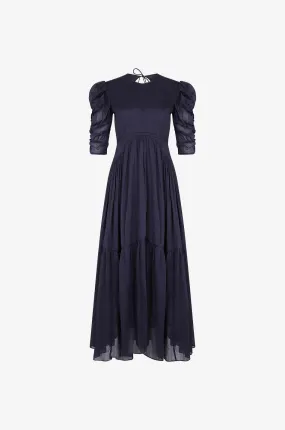 Robe longue évasée à découpe dos Bealisa