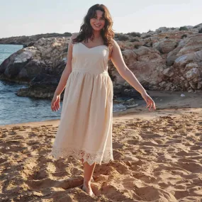 Robe à bretelles femme