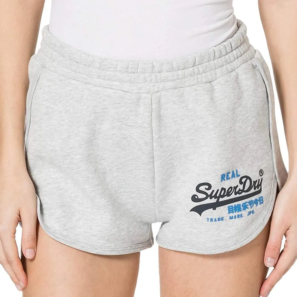 Short Gris Femme Superdry Duo