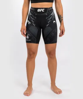 Shorts Vale Tudo Long Fit pour Femmes UFC Adrenaline by Venum Authentic Fight Night - Noir