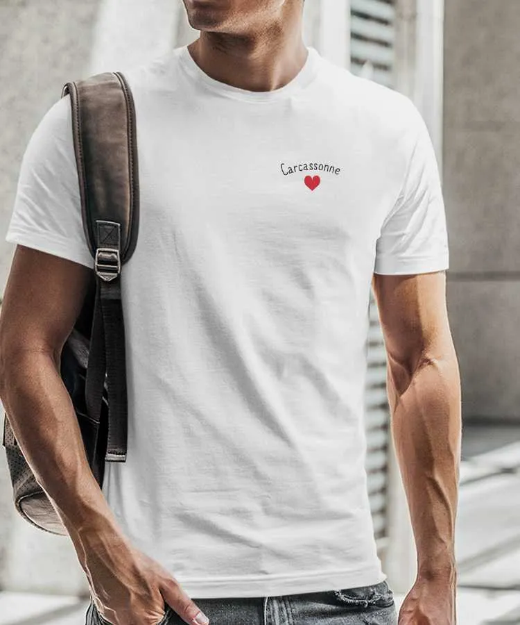 T-Shirt Carcassonne Coeur