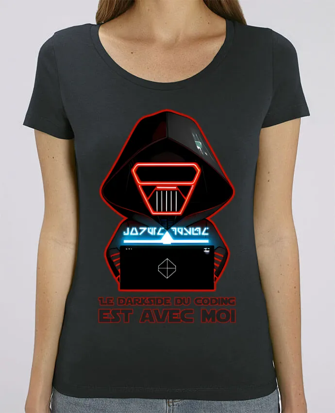 T-shirt Femme Le DarkSide du coding est avec moi. par ALXCOOZ1